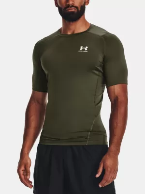Herren-T-Shirt UNDER ARMOUR UA HG ARMOUR COMP SS 1361518-390 GRÜN