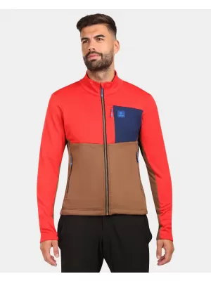 Fleece-Sweatshirt für Herren KILPI ERIN-M ZM0206KI BRAUN