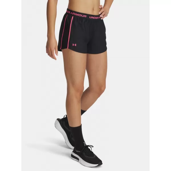  Damen-Shorts UNDER ARMOUR TECH PLAY UP SHORTS 1389882-003 SCHWARZ 