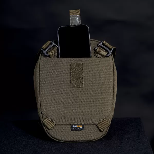  Gehäuse PENTAGON CONSUL VERTICAL SLING POUCH K16114 BRAUNGRAU 
