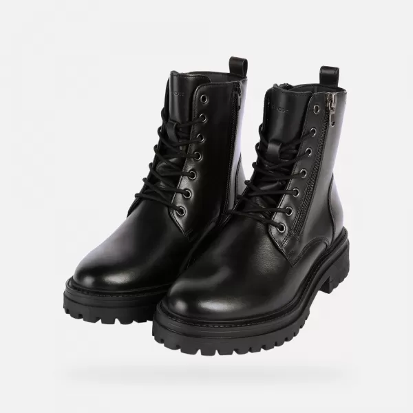  Damenschuhe GEOX IRIDEA G004094 SCHWARZ 