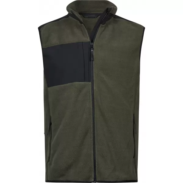  Herrenweste TEE JAYS | TJ 9122 TIEFGRÜN/SCHWARZ 