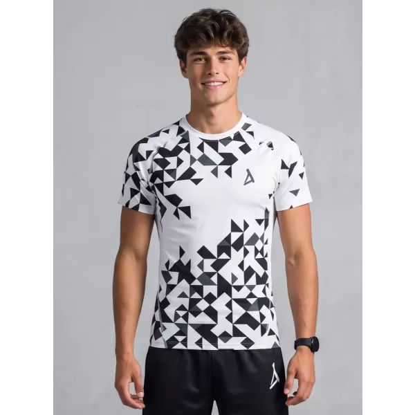  Funktionelle Kompression von Männern t -Shirt Premium ALTISPORT VOJ/ALM108TR04 WEIß 