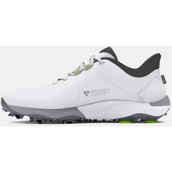  Herrenschuhe UNDER ARMOUR UA DRIVE PRO WIDE 3026919-100 WEIß 