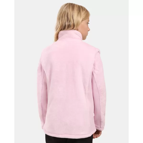  Fleece-Sweatshirt für Mädchen KILPI SKATHI-JG ZJ0208KI HELLROSA 