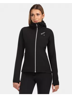 Fleece-Sweatshirt für Damen KILPI FRENSIS-W ZL0203KI SCHWARZ