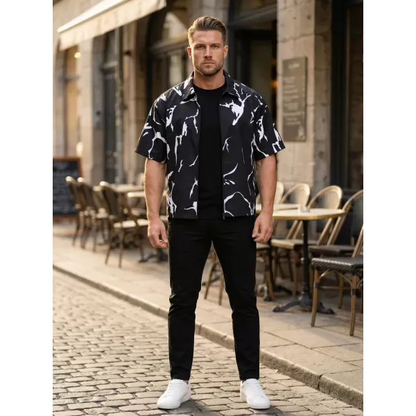  Premium-Herrenhemd ALTISPORT VOJ/ALM052KOS01 SCHWARZ 