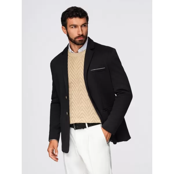  Jacke OMBRE OM-BLZB-0100 SCHWARZ 