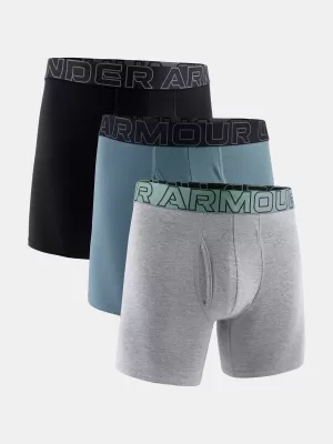 Herren-Boxershorts UNDER ARMOUR M UA PERF COTTON (3KS) 1383889-035 JASPISBLAU