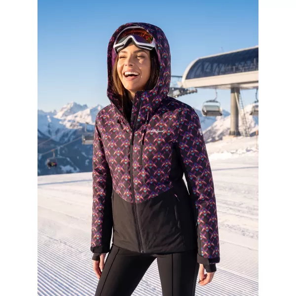  Winterjacke für Damen ALTISPORT GARDIN SCHWARZ 