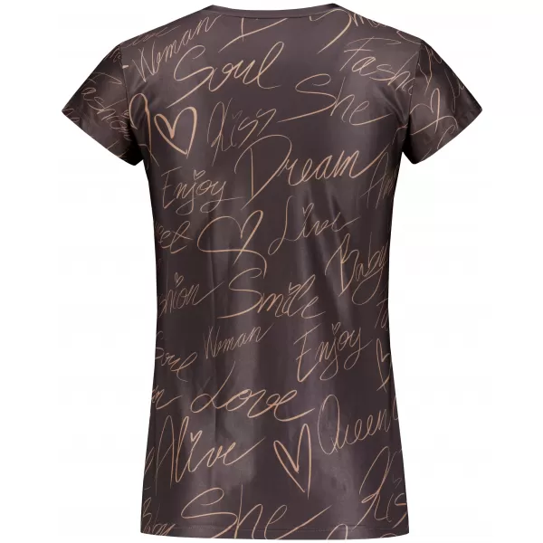  Damen Freizeitshirt Premium ALTISPORT VOJ/ALW084TR06 BRAUN 