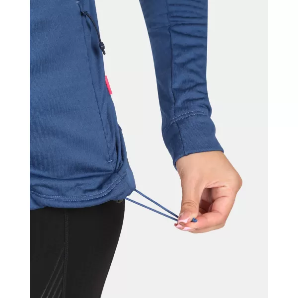  Fleece-Sweatshirt für Damen KILPI SIREN-W ZL0205KI DUNKELBLAU 