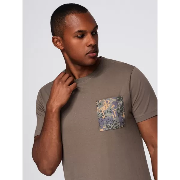  Hemd OMBRE OM-TSPT-0227 DUNKLE OLIVE 