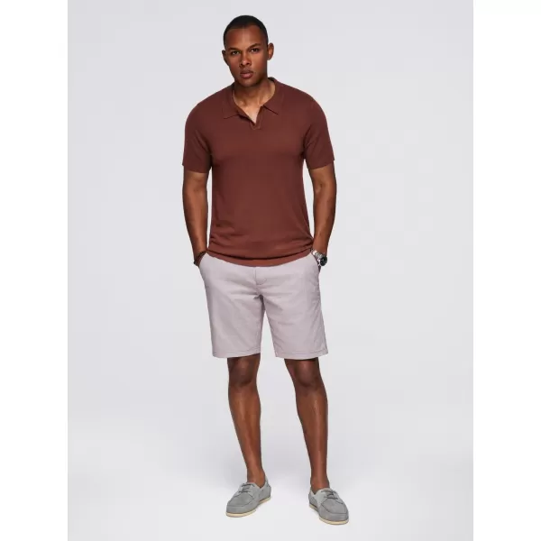  Herren t -Shirt OMBRE OM-POSS-0159 DUNKELBRAUN 