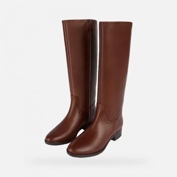  Damenstiefel GEOX FELICITY G004073 BRAUN 