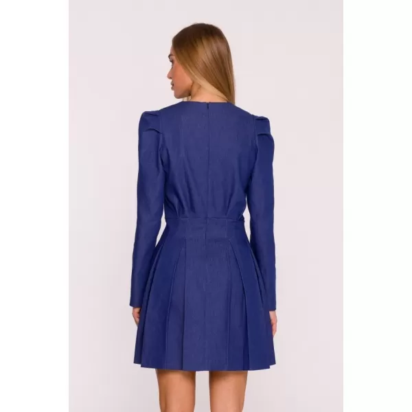  Kleid MOE M884 BLAU 