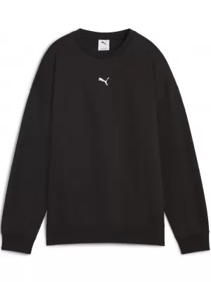 Damen Sweatshirt PUMA ESS OVERSIZED CREW FL 68540001 PUMA SCHWARZ