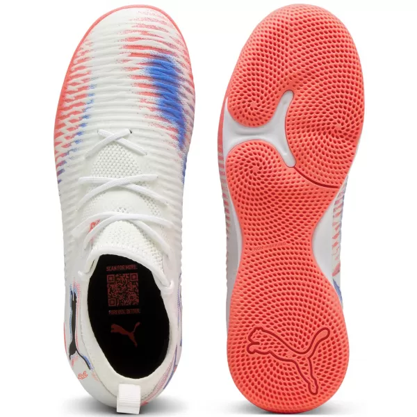  Babyschuhe PUMA FUTURE 8 MATCH IT + MID JR 10861701 WHITE/ WEIß/PUMA SCHWARZ/ROT LEUCHTEND 