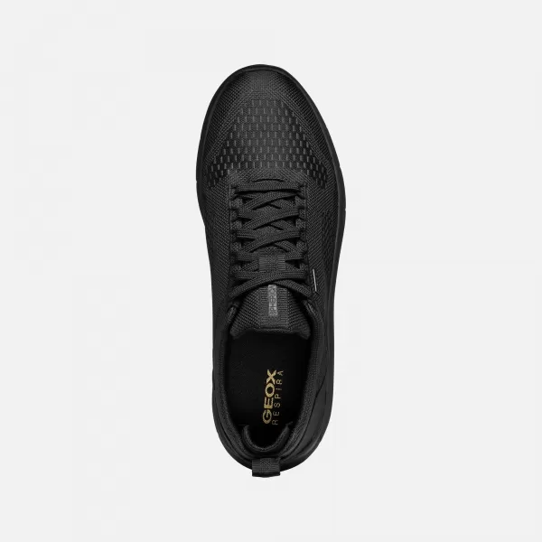  Herren-Sneaker GEOX SPHERICA 4X4 ABX G006488 SCHWARZ 
