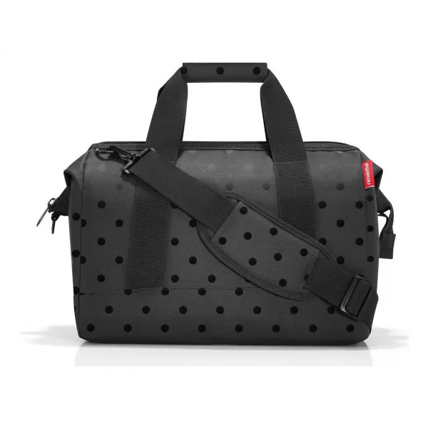  Tasche REISENTHEL ALLROUNDER M GLÄNZENDE PUNKTE SCHWARZ 
