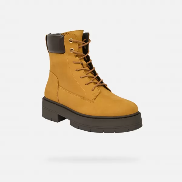  Damenschuhe GEOX SPHERICA EC7 G009696 BERNSTEIN 