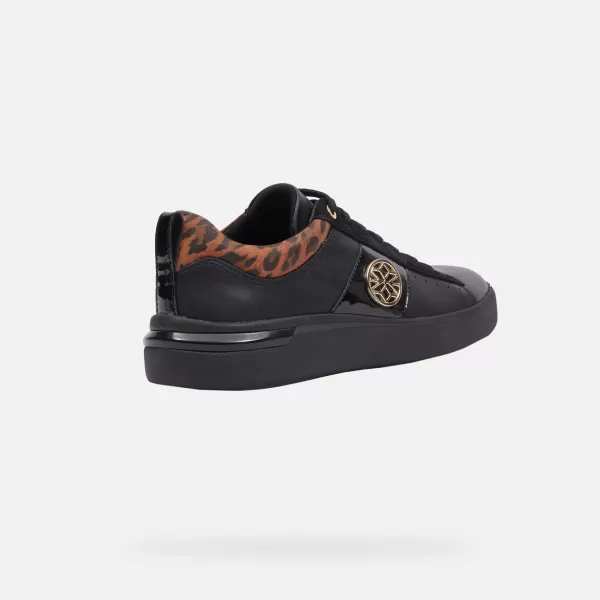  Damen-Sneaker GEOX DALYLA G009417 SCHWARZ 