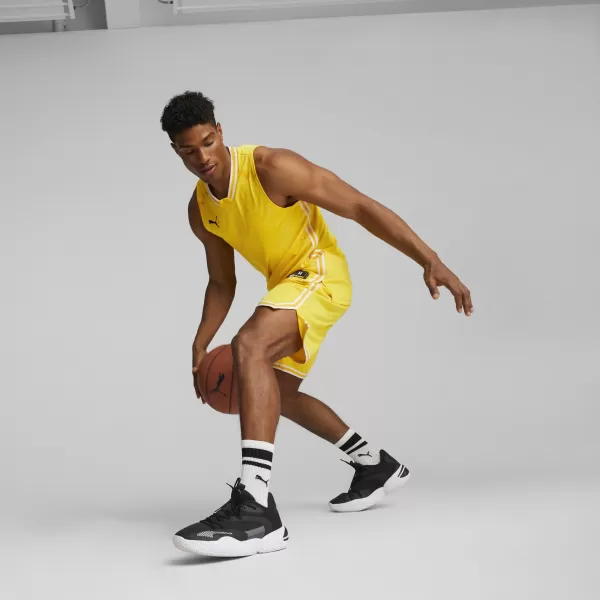  Shorts PUMA HOOPS TEAM GAME SHORT 67662905 CYBERGELB 