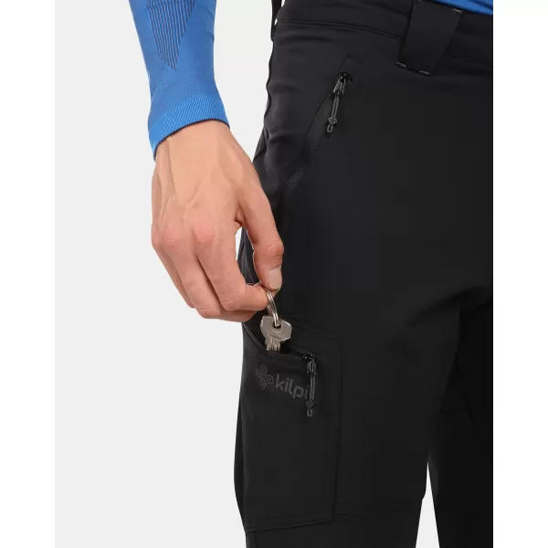  Softshellhose für Herren KILPI TIDE-M ZM0411KI SCHWARZ 