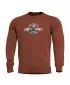 Sweatshirt PENTAGON HAWK SWEATER LONE WOLF K09019 KASTANIENBRAUNES ROT