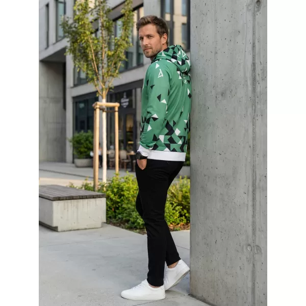  Hochwertiges Funktions-Sweatshirt für Herren ALTISPORT VOJ/ALM108MI01 MILITÄR 