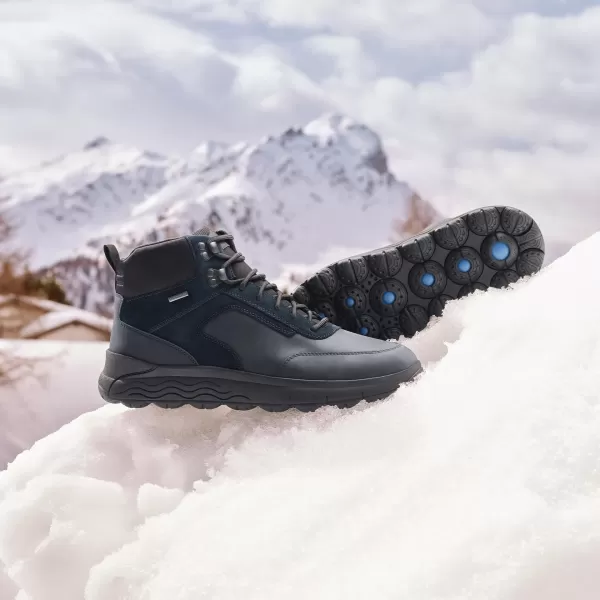  Herren-Stiefeletten GEOX SPHERICA 4X4 ABX G006729 DUNKELBLAU 