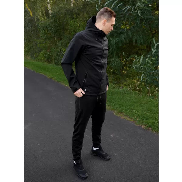  Herren -Softshelljacke ALTISPORT NEWET SCHWARZ 