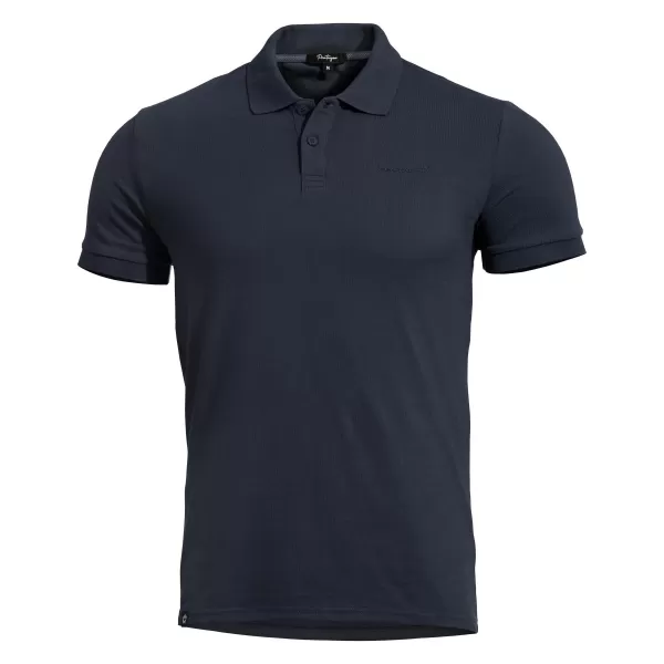  Herren-T-Shirt mit Kragen PENTAGON MOTH PIQUET POLO SHIRT K09047 MITTERNACHTSBLAU 