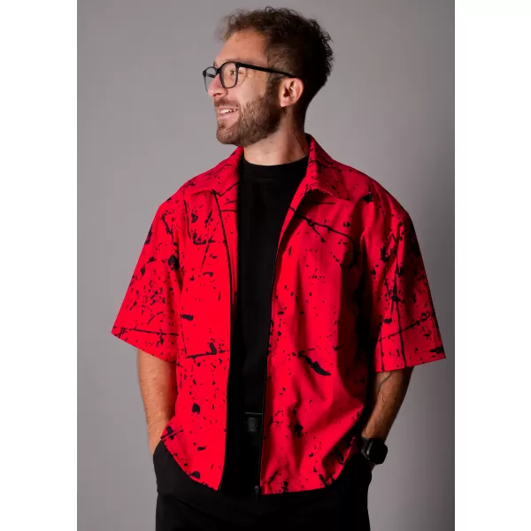  Premium-Herrenhemd ALTISPORT VOJ/ALM034KOS01 ROT 