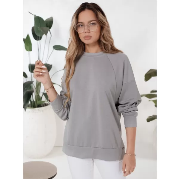  Damen Sweatshirt DSTREET BY1295 DUNKELGRAU 
