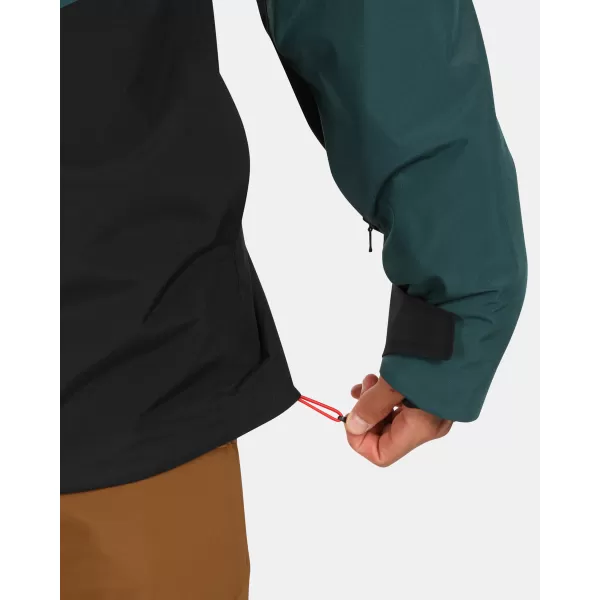  Herren-Skijacke KILPI KILLYAN-M ZM0109KI DUNKELGRÜN 