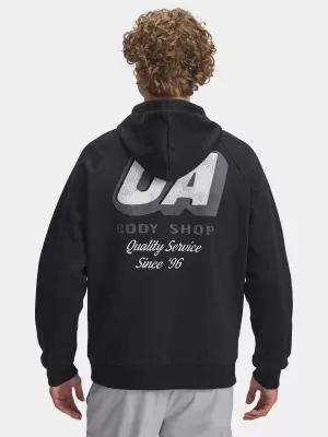Herren-Sweatshirt UNDER ARMOUR UA RIVAL FLEECE HBR LOGO HD 6003955-001 SCHWARZ