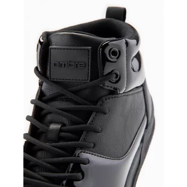  Herrenschuhe OMBRE OM-FOSH-0178 SCHWARZ 