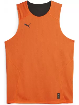 Herren-Tanktop PUMA REVERSIBLE PRACTICE JERSEY 67664006 GOLDENER MOHN