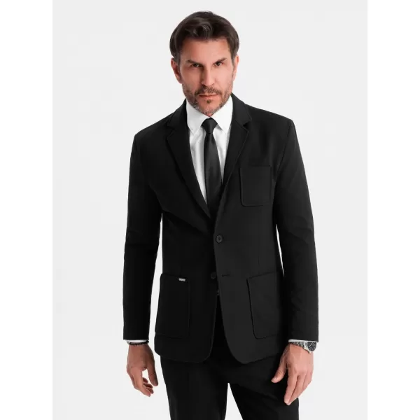  Jacke OMBRE OM-BLZB-0101 SCHWARZ 