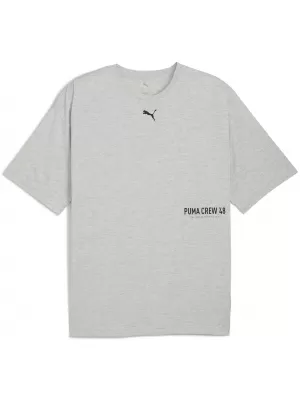 Herren-T-Shirt PUMA M GRAPHIC OVERSIZE TEE 52762604 HELLGRAUES HEIDEKRAUT