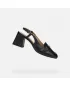 Damenschuhe mit Absatz GEOX CORONILLA SCHWARZ