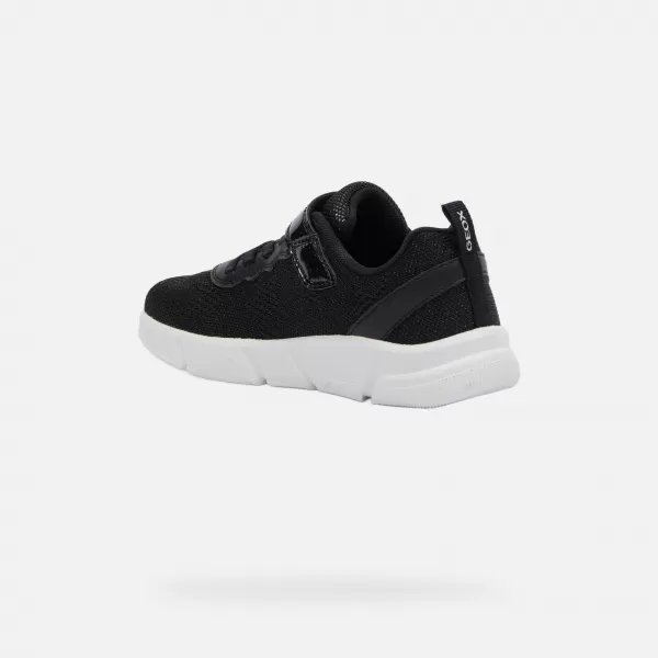  Mädchen-Sneaker GEOX ARIL SCHWARZ 