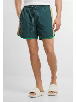 Badeshorts für Herren URBAN CLASSICS TB7348 FLASCHENGRÜN