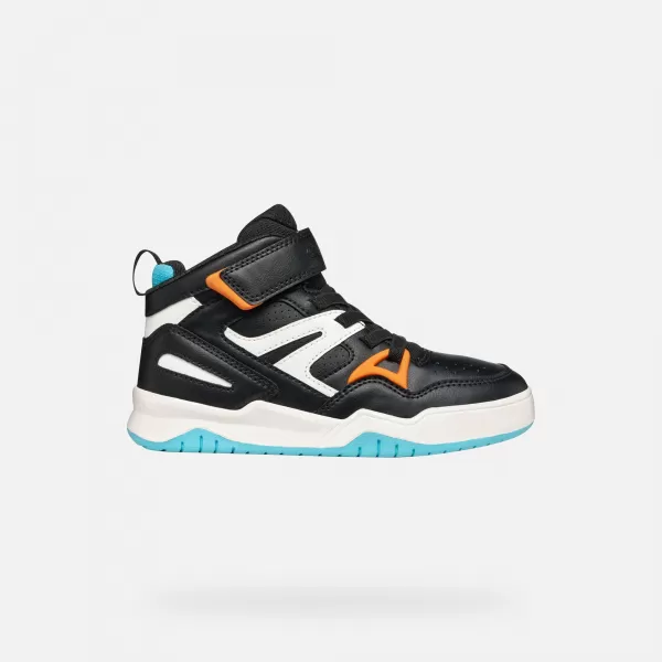  Turnschuhe für Jungen GEOX PERTH J567RA054FUC0038 SCHWARZ 