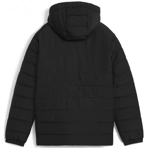  Jacke PUMA TEAMADDITIONS HOODED PADDED JACKET JR 65973803 PUMA BLACK/PUMA SILBER 