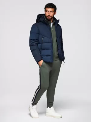 Jacke OMBRE OM-JAHP-0304 MARINEBLAU