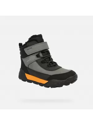 Winterstiefel für Jungen GEOX TREKKYUP B ABX J46MBE0MEMSC0036 SCHWARZ