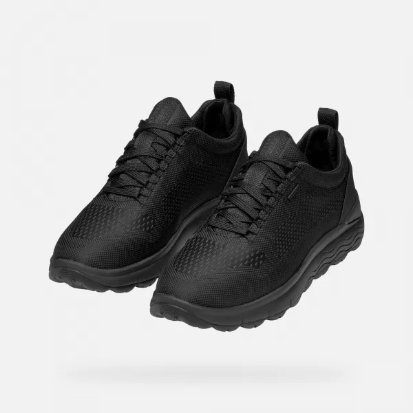  Herren-Sneaker GEOX SPHERICA 4X4 ABX G006488 SCHWARZ 