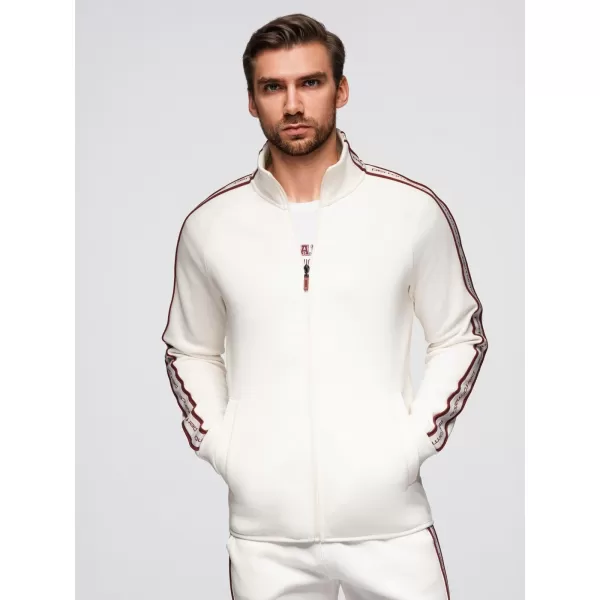  Herren-Sweatshirt OMBRE OM-SSDS-0131 CREME 